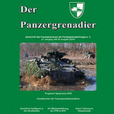 Buchcover vom Heft 46 "Der Panzergrenadier"
