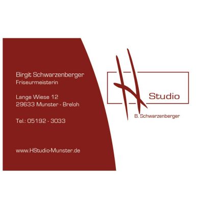Visitenkarte für H Studio Munster