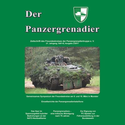 Buchcover vom Heft 43 "Der Panzergrenadier"